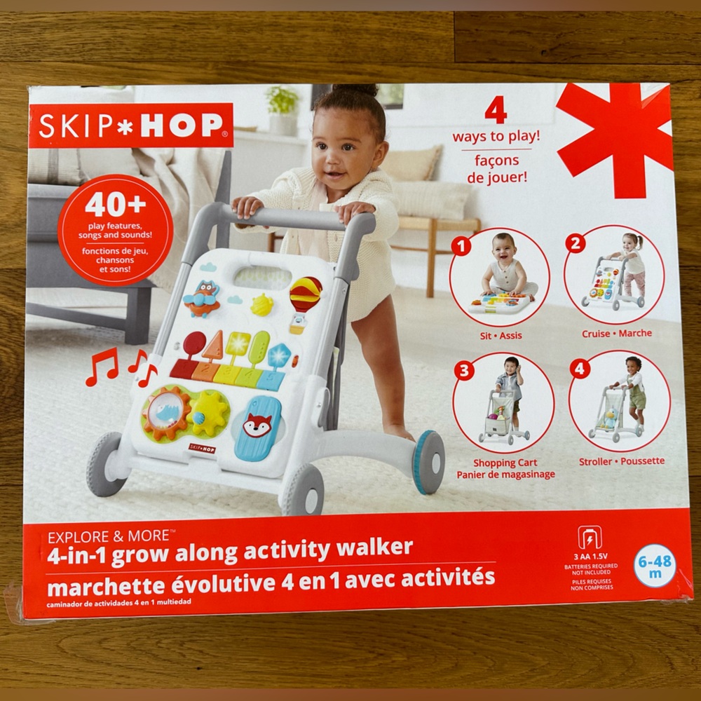 Skip Hop 4-in-1 Activity Walker - BRAND NEW